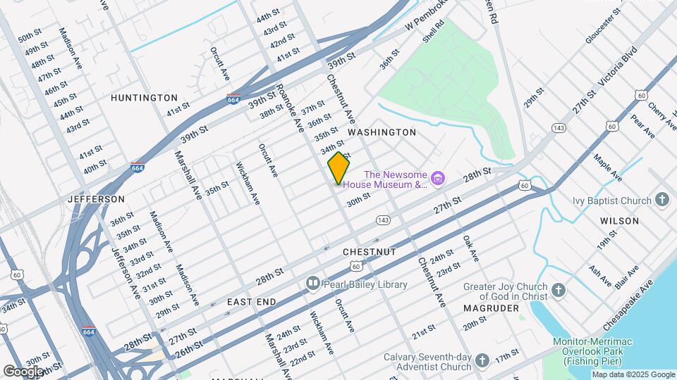 3100 Roanoke Ave Map and Location Details