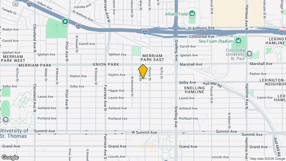 1693 Selby Ave, Unit House Map and Location Details