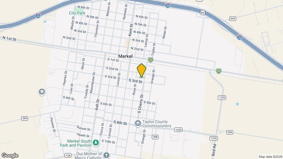 212 S Cherry St Map and Location Details