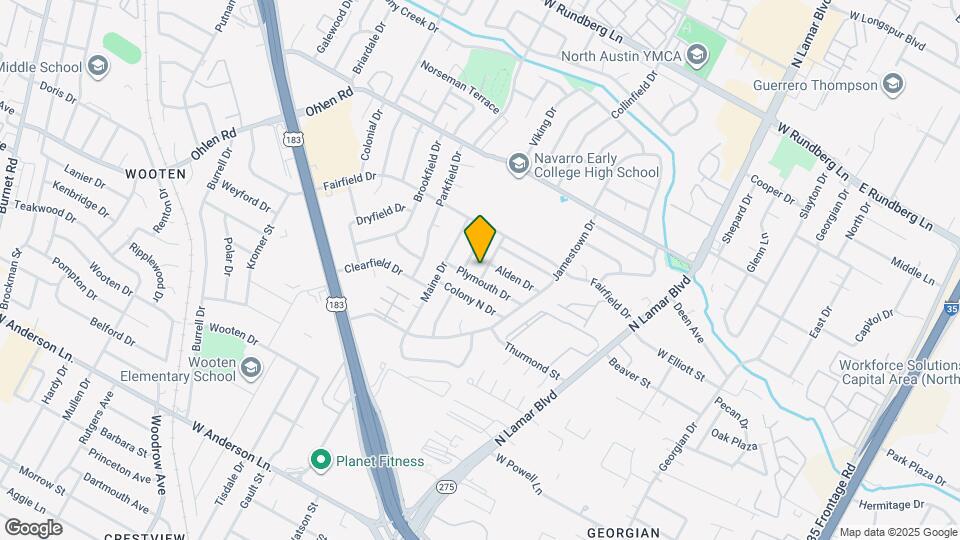 8508 Bradford Dr Map and Location Details