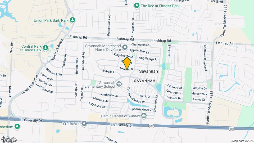 1004 Caudle Ln Map and Location Details