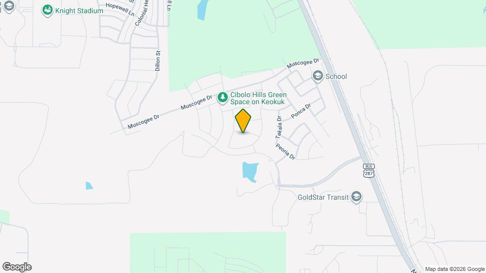 2633 Oneida Ln Map and Location Details
