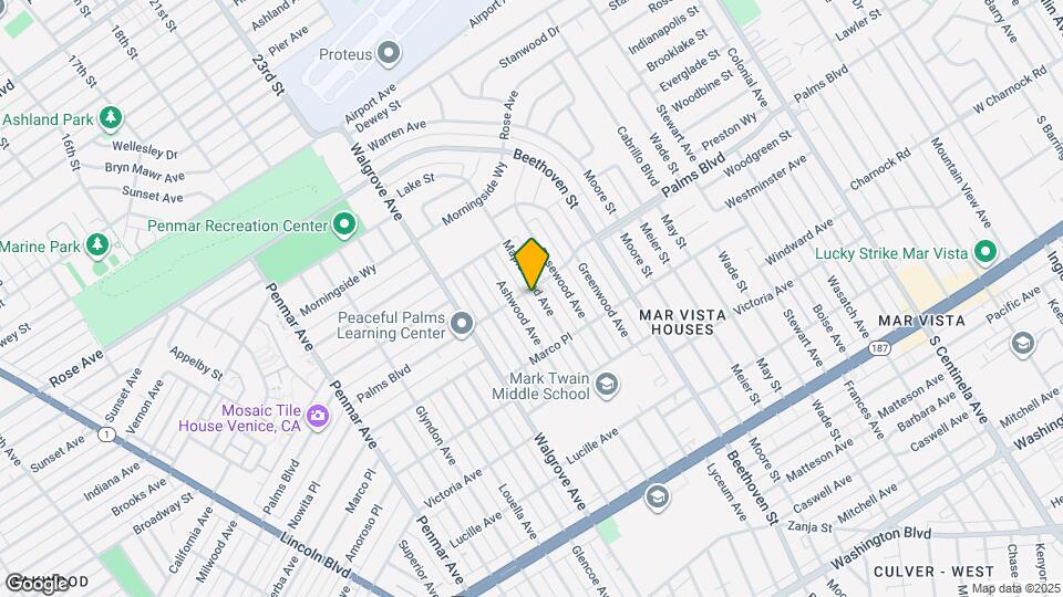 3509 Maplewood Ave, Unit House Mapa y Detalles de la Ubicación