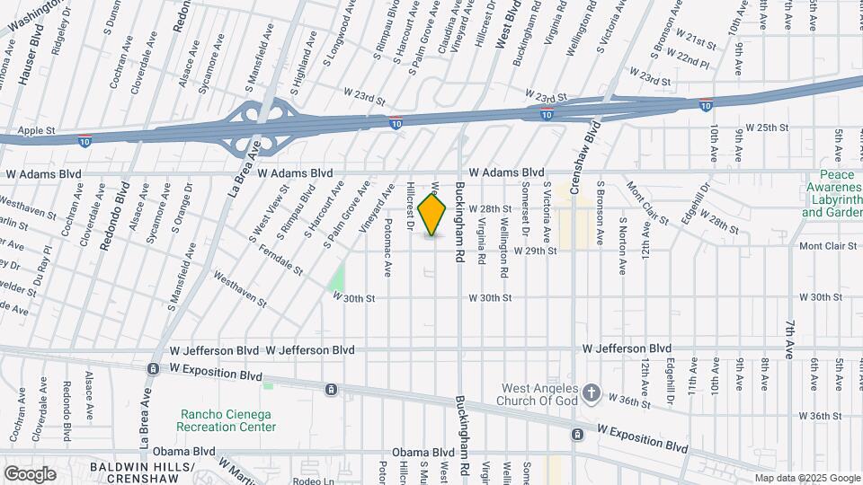 2845 West Blvd, Unit 2845-A Map and Location Details