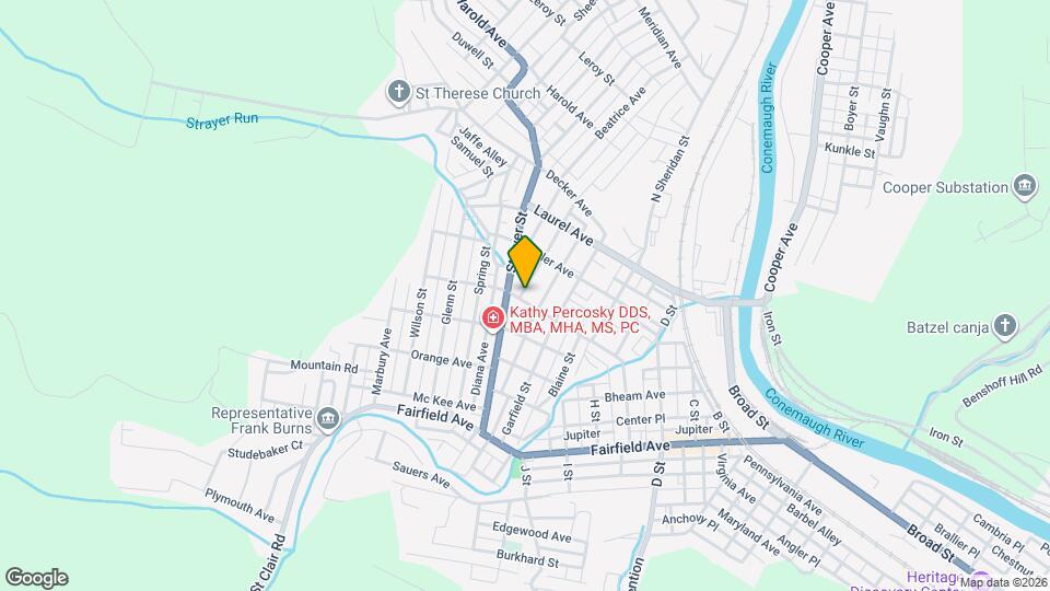 320 Chandler Ave Map and Location Details