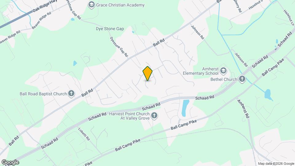 5824 Beaver Run Ln Map and Location Details