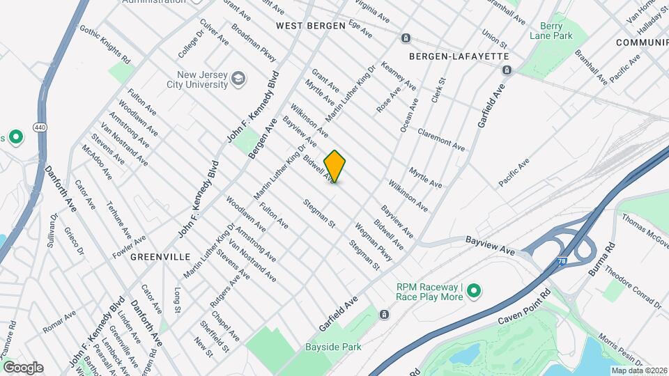 127 Bidwell Ave, Unit 1 Mapa y Detalles de la Ubicación