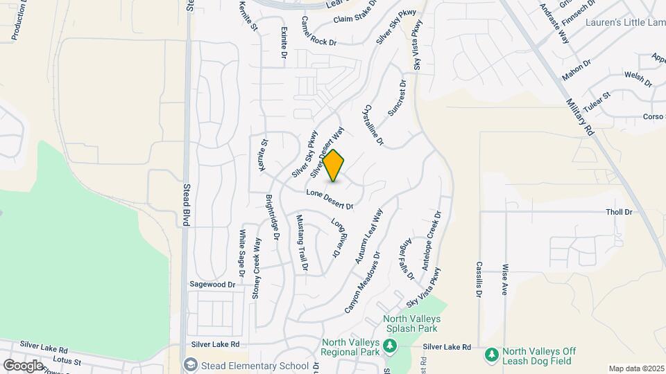 9640 Dry Springs Ct Map and Location Details