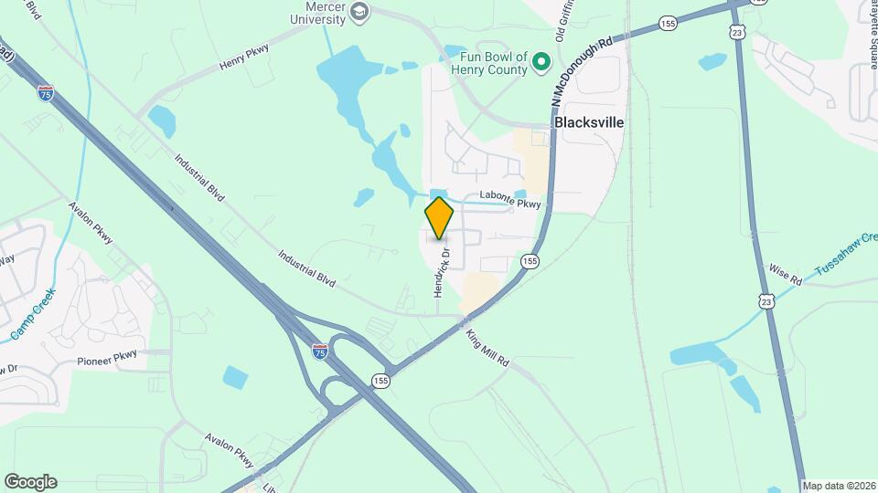 3105 Hendrick Dr, Unit 301 Map and Location Details