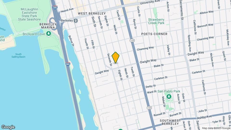 2436 Eighth St Map and Location Details