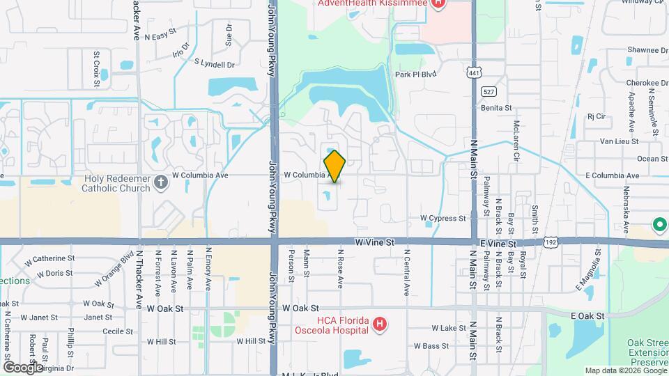 1604 Columbia Arms Cir Map and Location Details