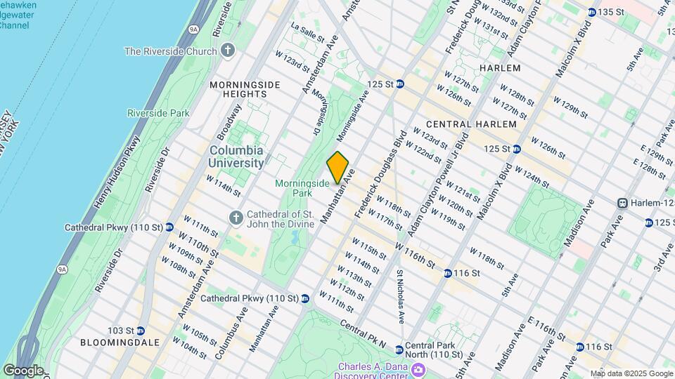 411 Manhattan Ave Mapa y Detalles de la Ubicación