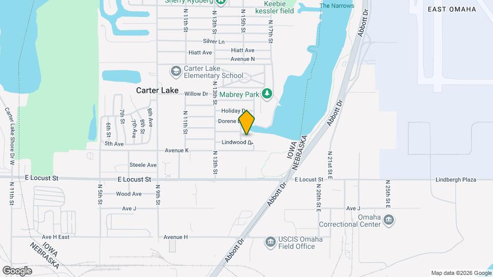 1410 Lindwood Dr Map and Location Details