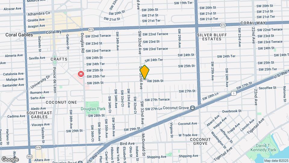 3190 SW 26th St-Unit -FRONT Map and Location Details