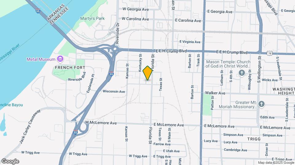 24 W Colorado Ave Map and Location Details