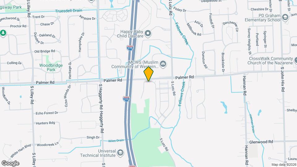 1939 Pinecroft Dr, Unit 1939 Map and Location Details