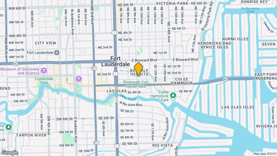 901 SE 2nd Ct Map and Location Details