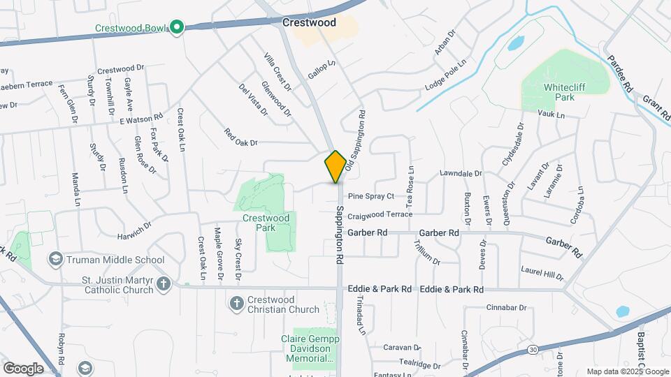 8979 Sappington Rd Mapa y Detalles de la Ubicación