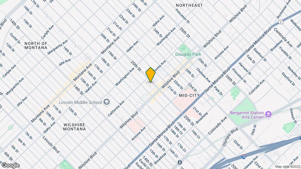 1128 20th St Map and Location Details