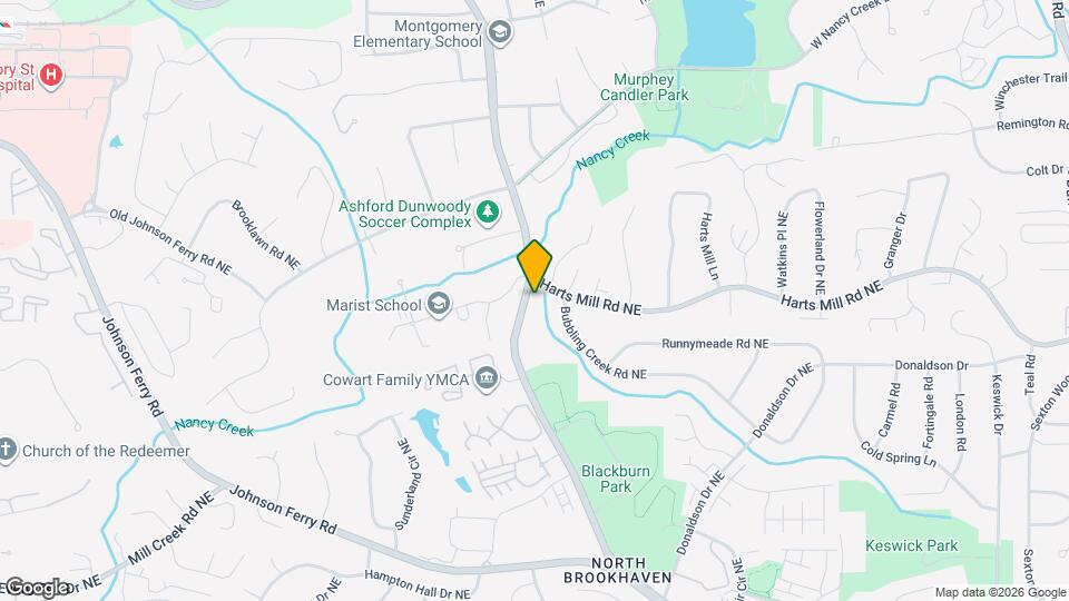 3763 Ashford Dunwoody Rd NE Map and Location Details