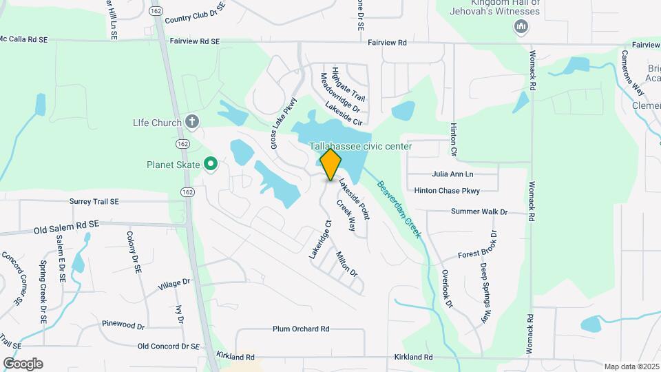 25 Lakeridge Ct Map and Location Details