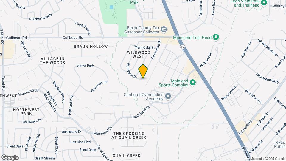 8218 Dawnwood Dr Map and Location Details
