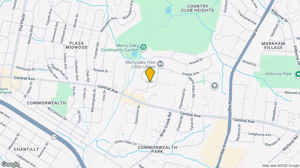 1760 Arnold Dr Map and Location Details