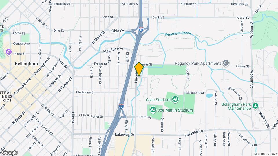 946 York St Map and Location Details