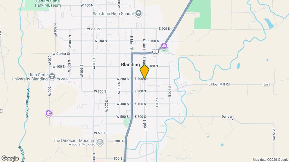 211 S 100 E Map and Location Details