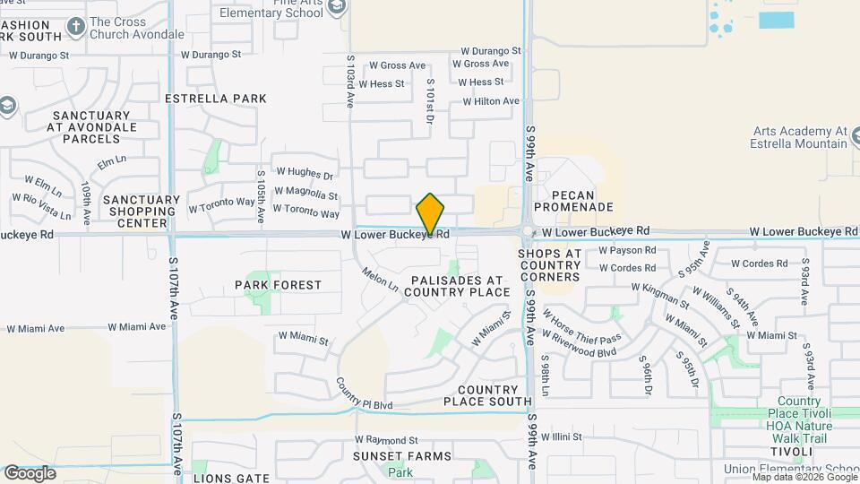 10114 W Payson Rd Mapa y Detalles de la Ubicación