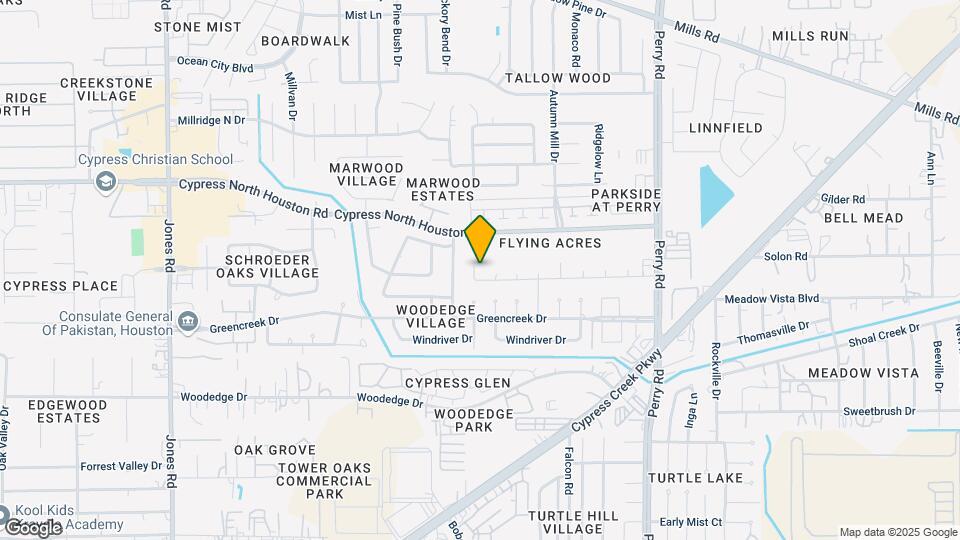 12010 Mill Trail Ln Map and Location Details