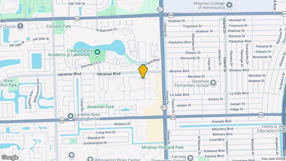 2566 SW 82nd Ave Map and Location Details