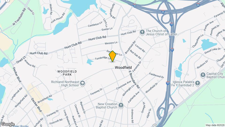 1 Courtyard Ln Map and Location Details