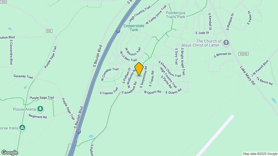 318 W Beryl Rd Map and Location Details