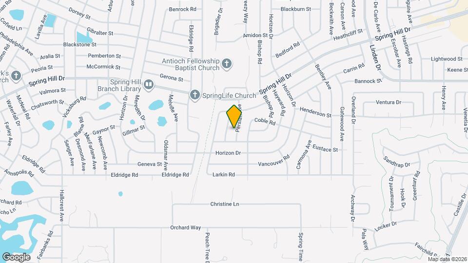 1223 Persian Ave Mapa y Detalles de la Ubicación