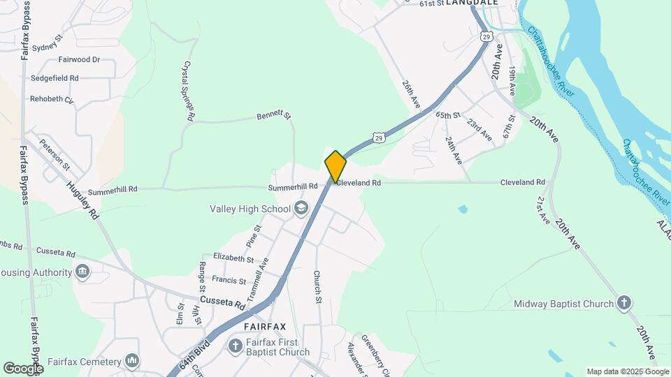 Valley Oaks Apartments Map and Location Details