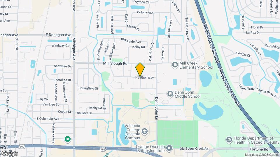 2340 Woodside Way Map and Location Details