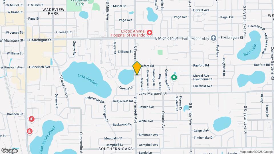 2963 S Fern Creek Ave Map and Location Details