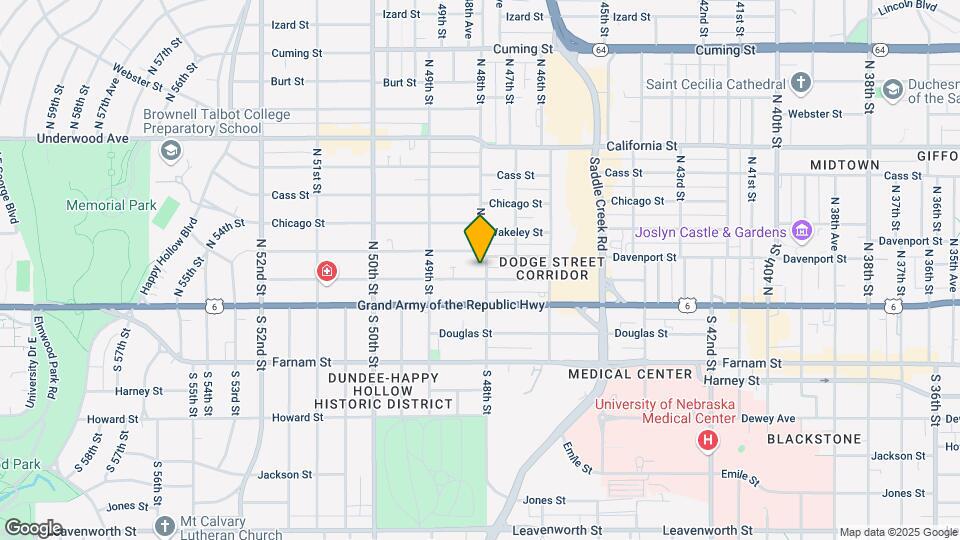 4802 Capitol Ave, Unit Apartment 3 Map and Location Details