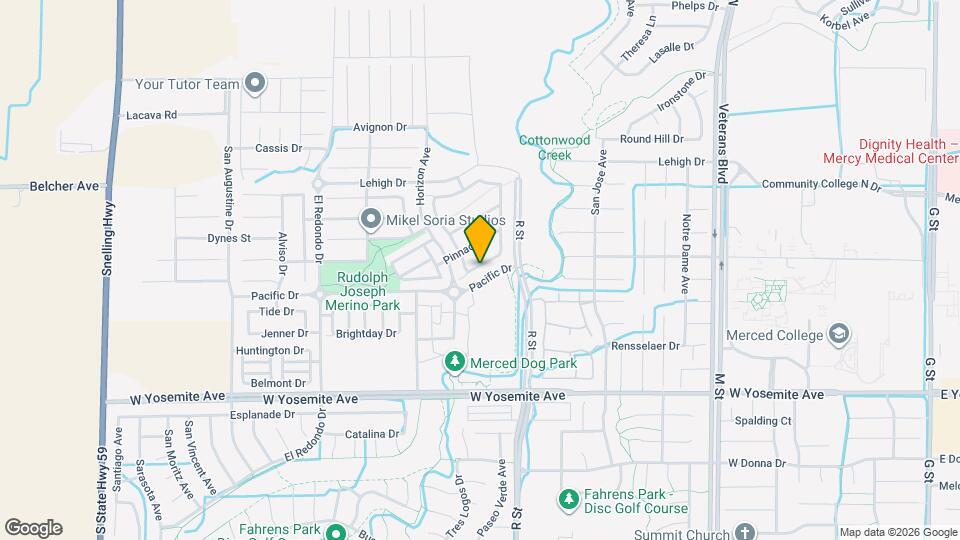 1160 Solstice Ave Map and Location Details