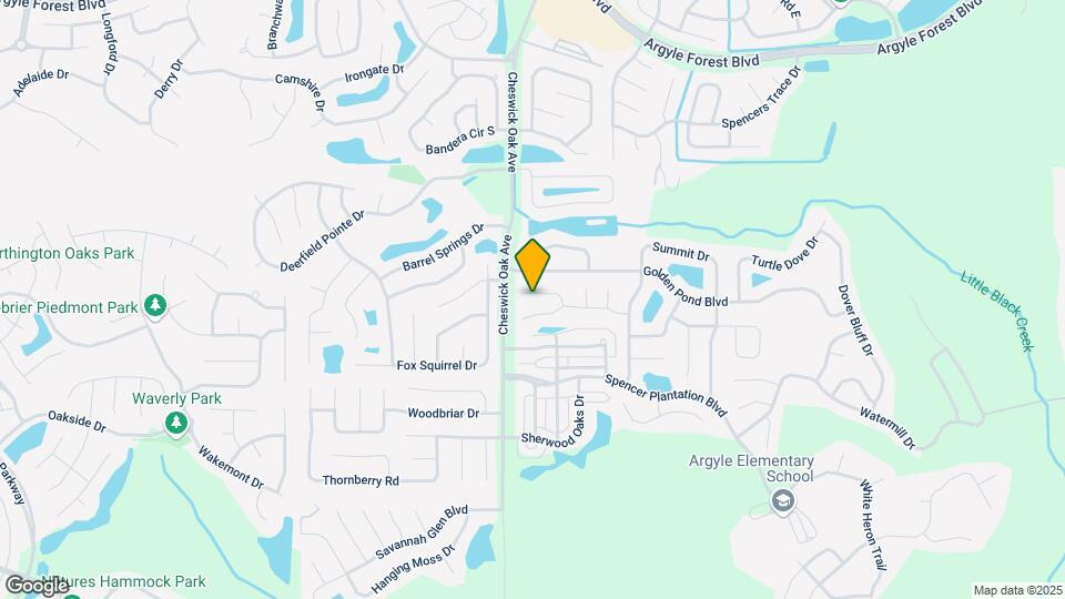 3233 Chantilly Ct Map and Location Details