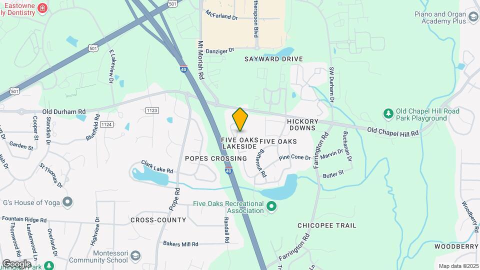 4207 Pin Oak Dr Map and Location Details