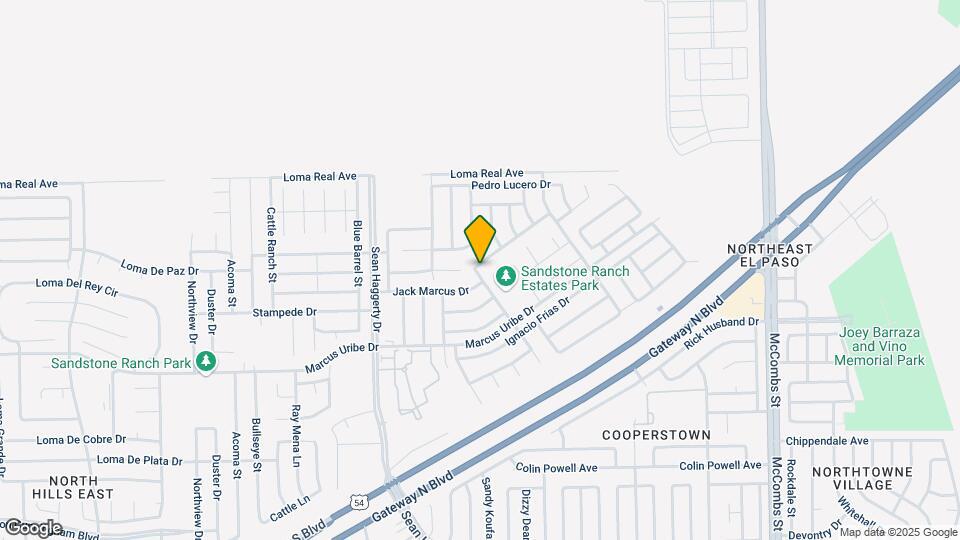 5400 Manuel Gameros Dr Mapa y Detalles de la Ubicación