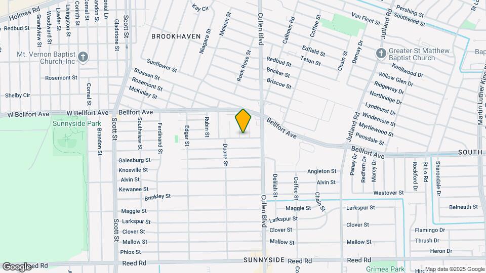 8621 Lee Otis St Map and Location Details