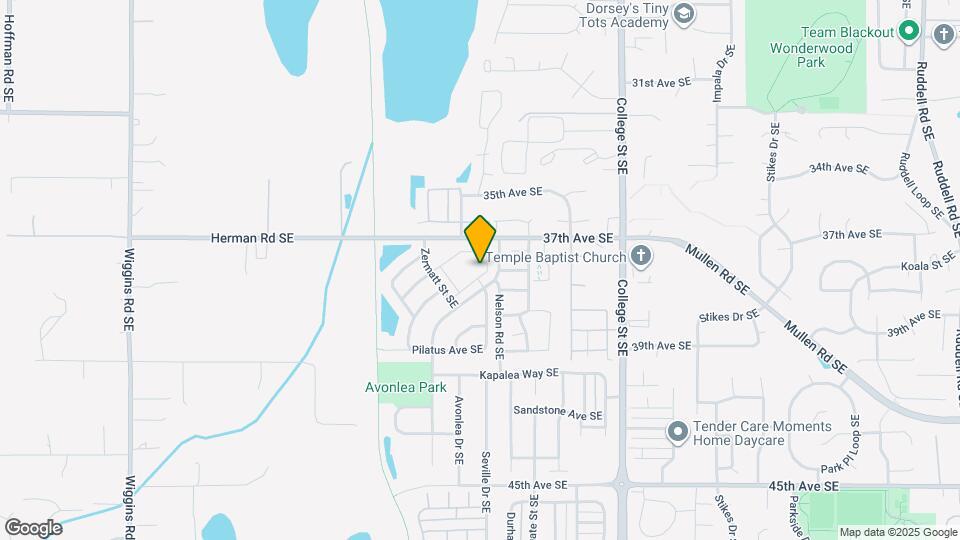 3719 Wardell Ln SE Map and Location Details