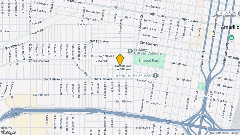 1111 SW 13th Ave Map and Location Details