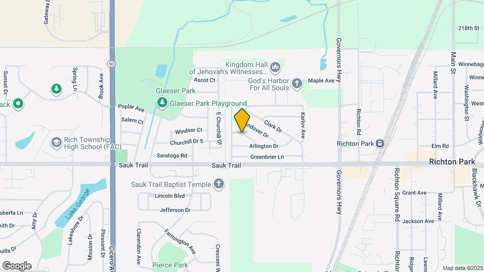 4329 Whitehall Ln Map and Location Details