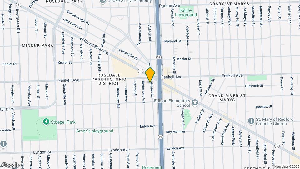 15121 Ashton Rd Map and Location Details