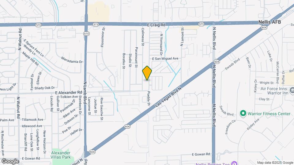 4045 Puebla St Map and Location Details