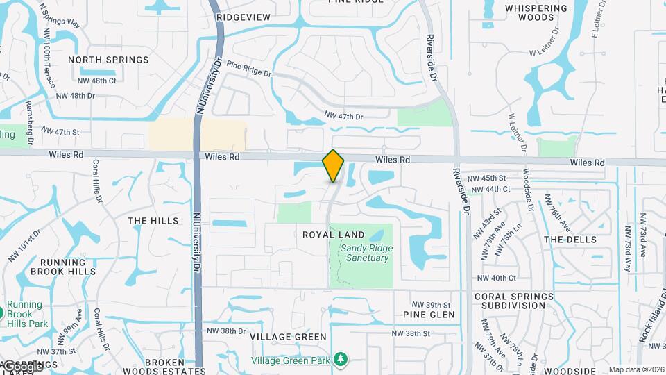 4533 NW 88th Terrace Map and Location Details